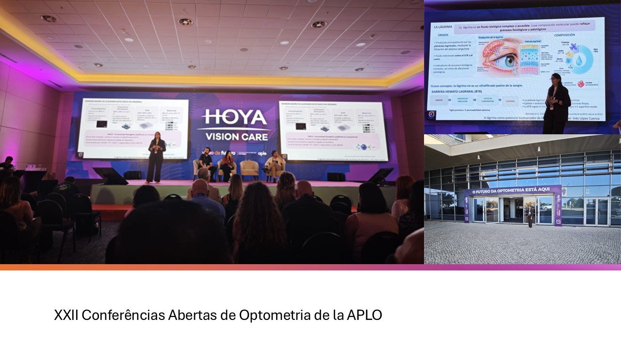 Ines López Cuenca en Conferencias Abiertas de Optometría - XXII Edición
